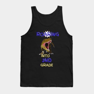 Roaring Into The 2nd Grade Tank Top